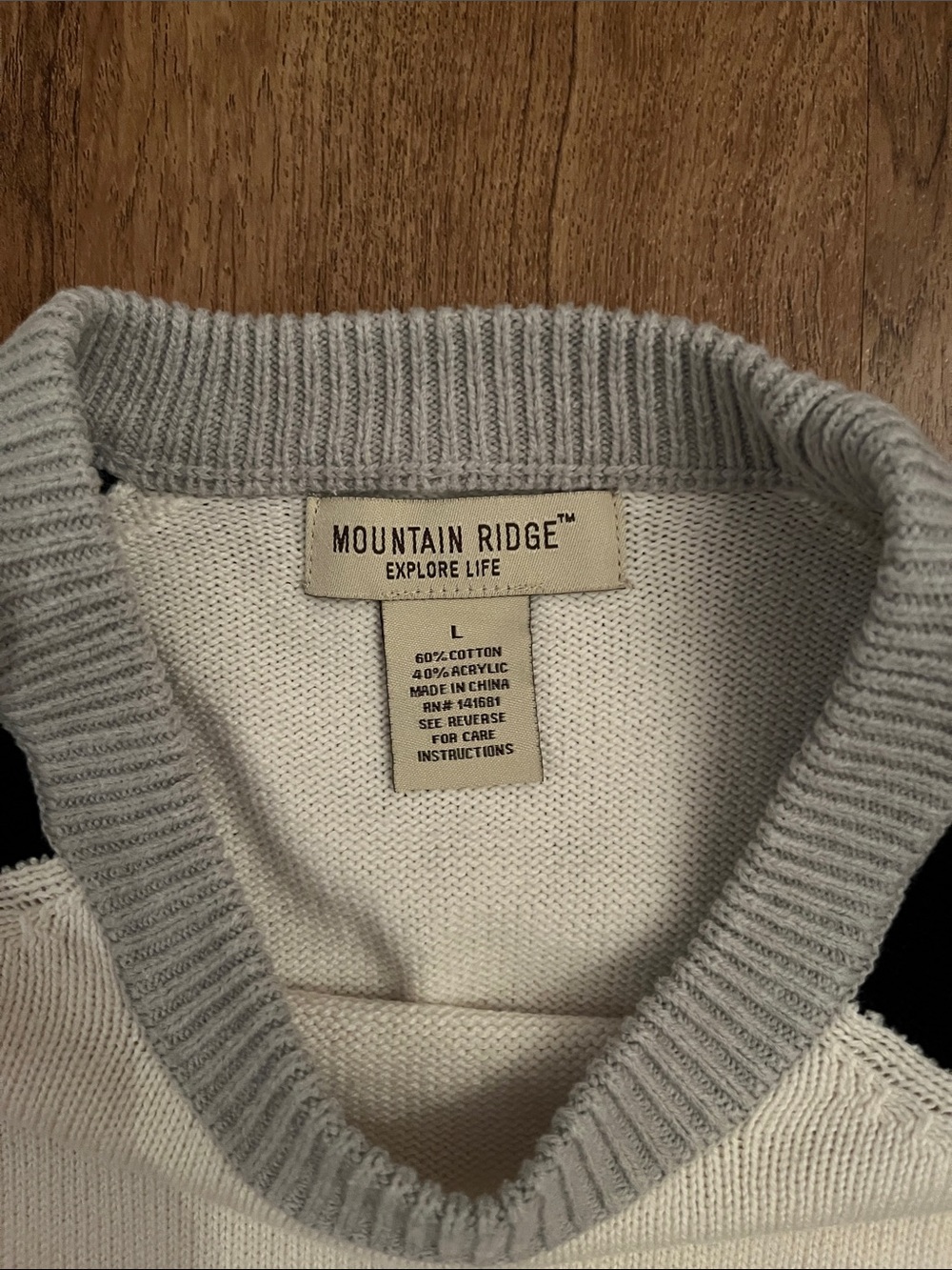 Mountain Ridge Explore Life Colorblock Sweater - Picture 3 of 6